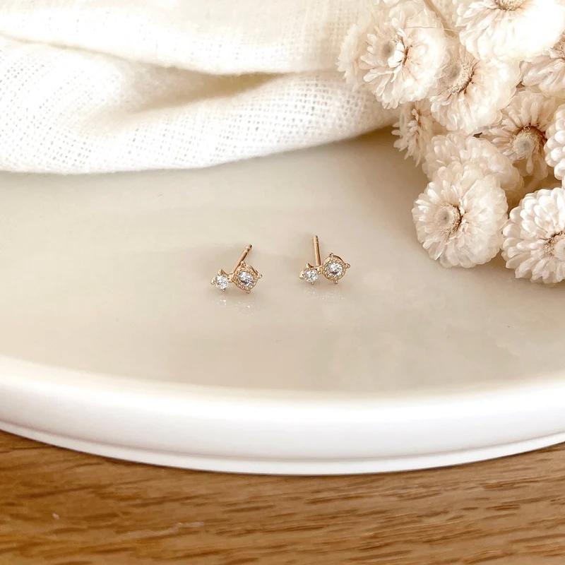 Boucles d'oreilles "Erwin" plaqué or