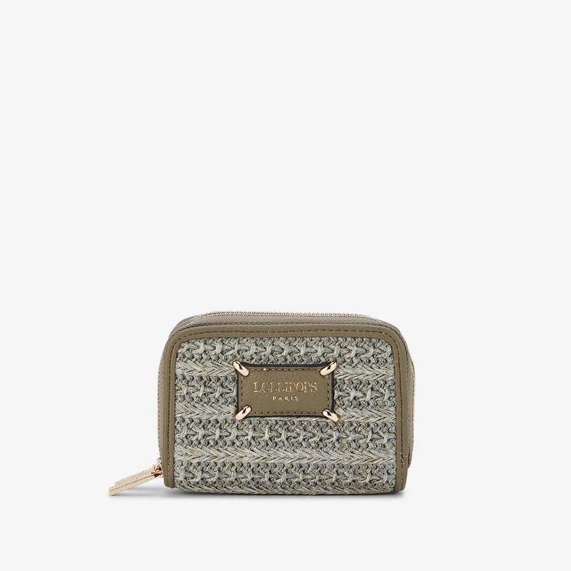Portefeuille kaki Palmira