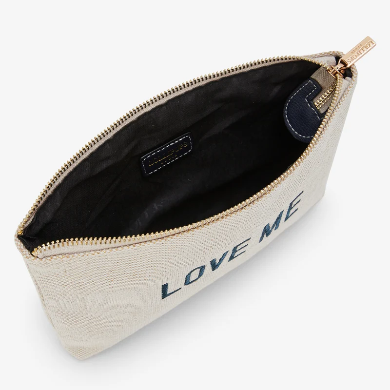 Pochette bleu marine Patrizia