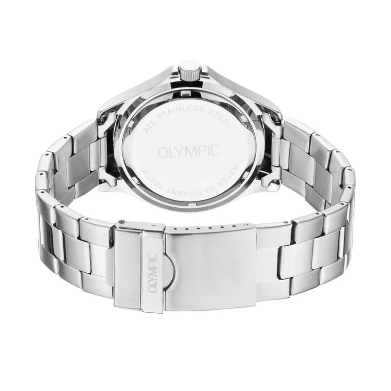 Olympic Jeffrey Hommes Montre Argent OL89HSS051