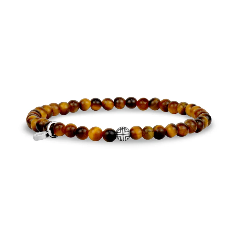 Bracelet d'Oeil de Tigre | 4MM