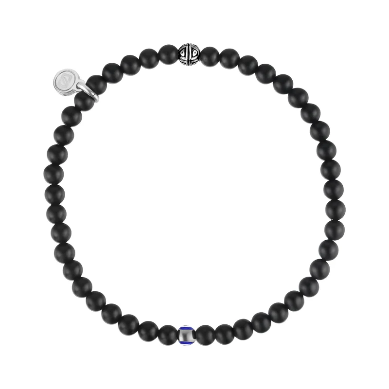 Bracelet de perles de protection contre les yeux maléfiques - 4MM