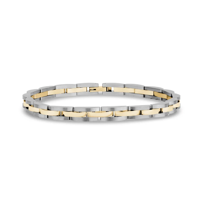 Bracelet à maillons bicolores | 5MM