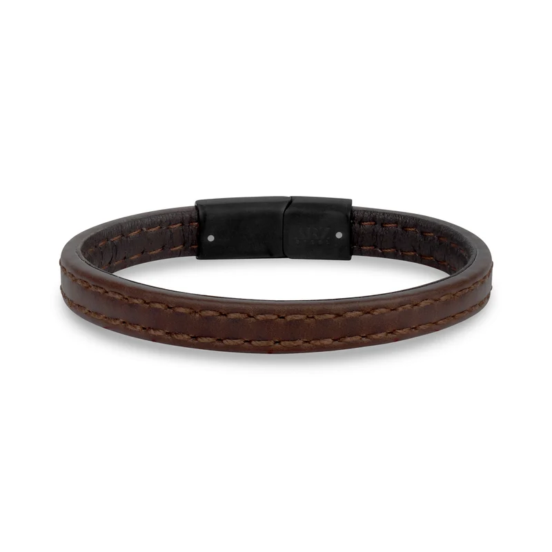 Bracelet en cuir vintage | 8MM