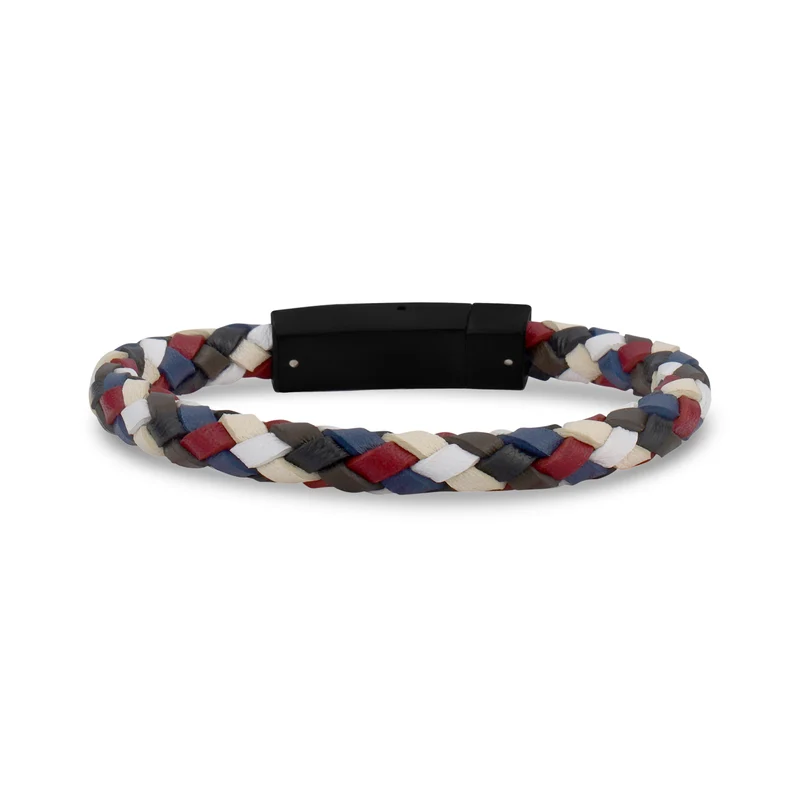 Bracelet en cuir kaléidoscopique | 6MM