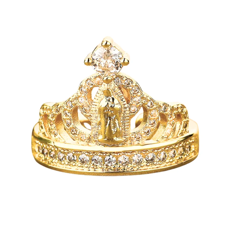 Bague Vierge Marie Couronne