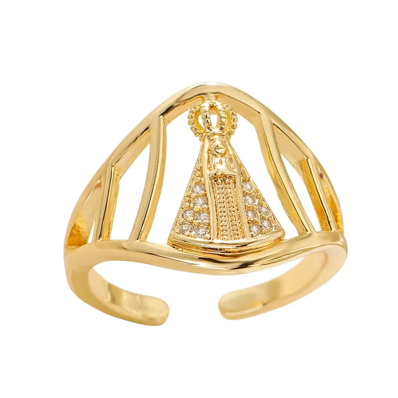 Bague Chrétienne Vierge Marie