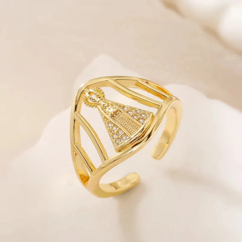 Bague Chrétienne Vierge Marie