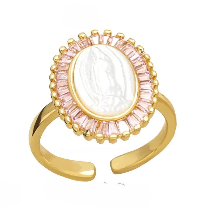 Bague Vierge Marie Nacre Stass