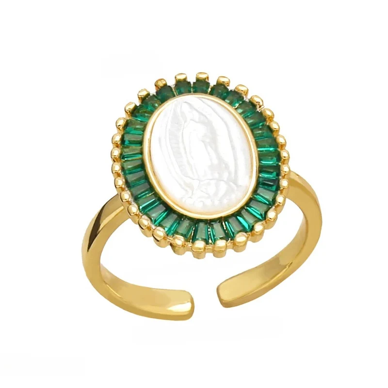 Bague Vierge Marie Nacre Stass