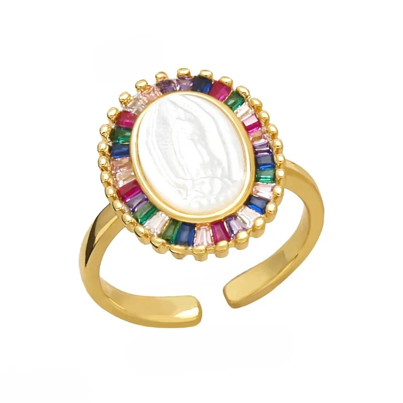 Bague Vierge Marie Nacre Stass