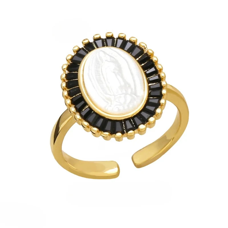 Bague Vierge Marie Nacre Stass
