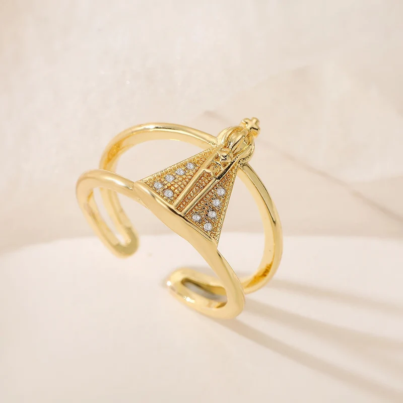 Bague Vierge Marie Prière
