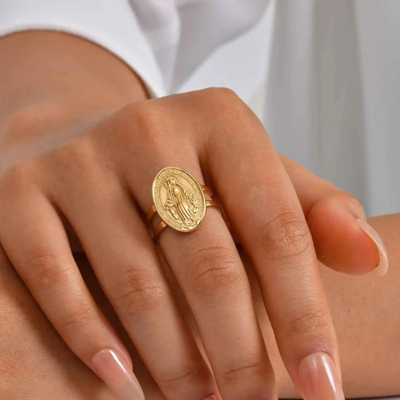 Bague Vierge Marie