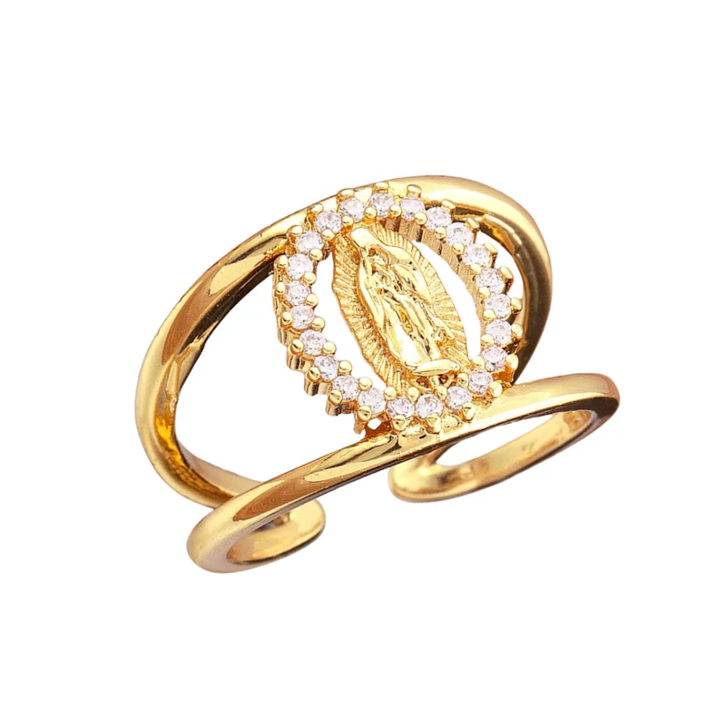 Bague Vierge Marie Diamant