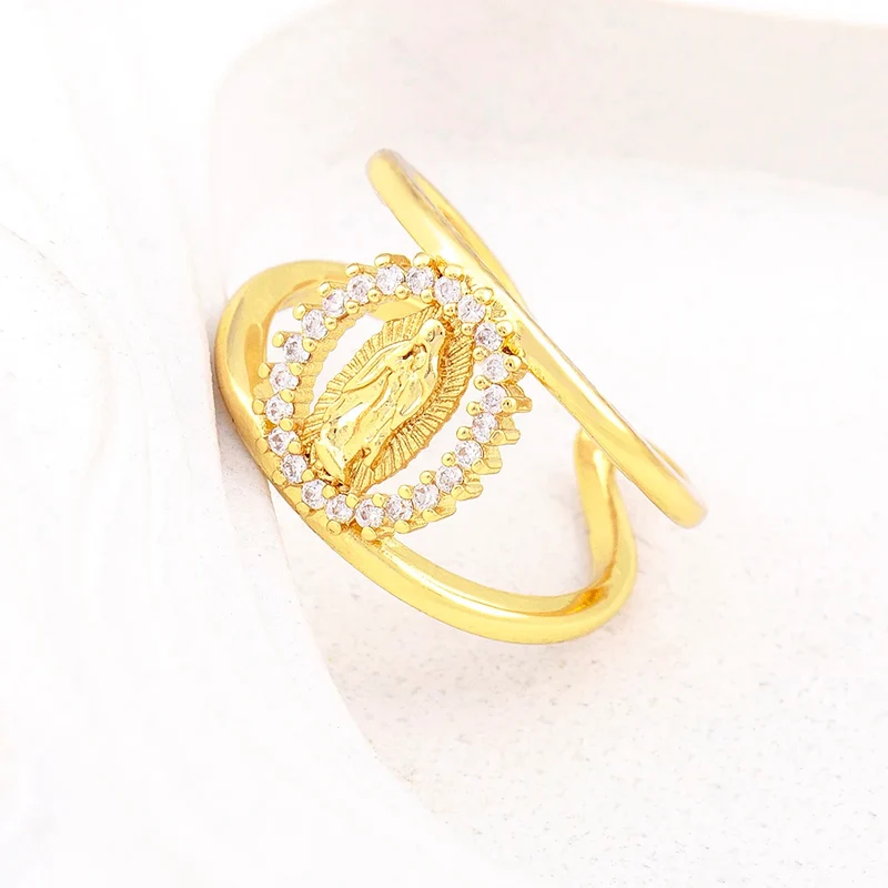 Bague Vierge Marie Diamant