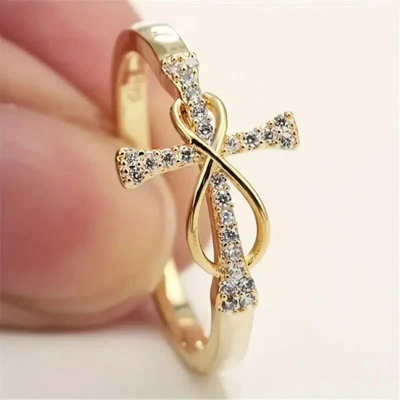Bague Croix Infini