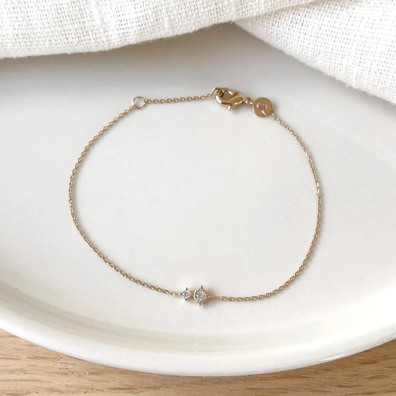 Bracelet "Edwin" plaqué or