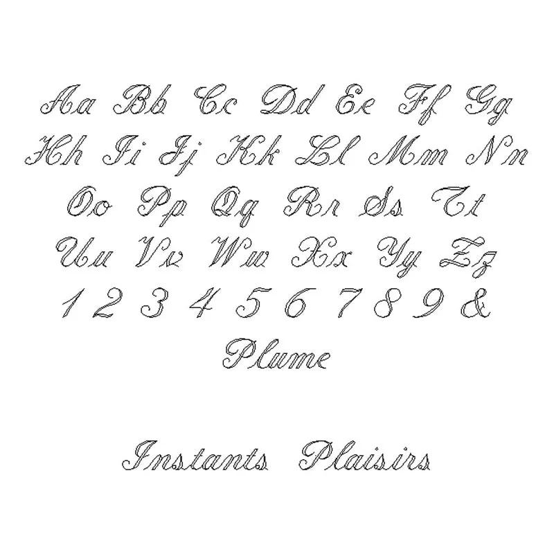 Pendentif "Initiales florales" plaqué or