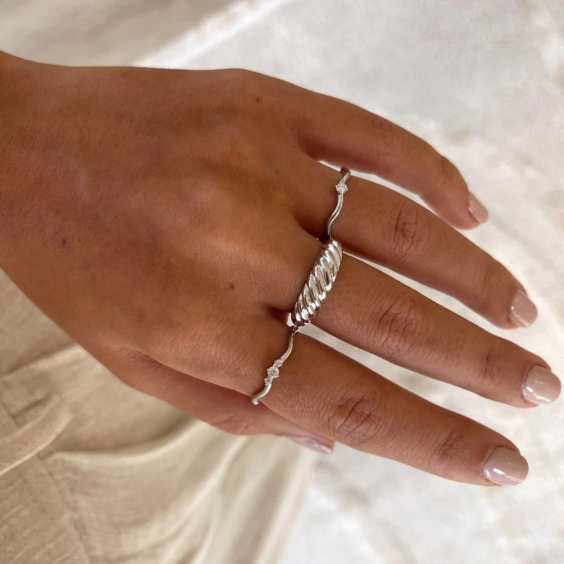 Bague "Gema" argent