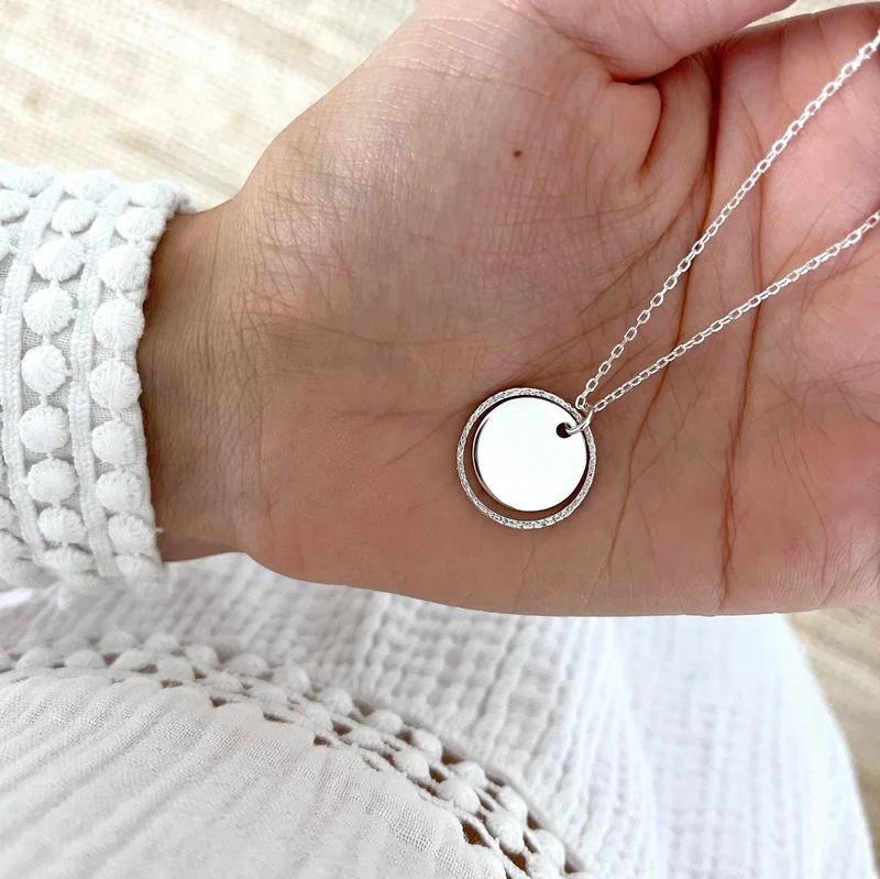 Collier "Capri" argent