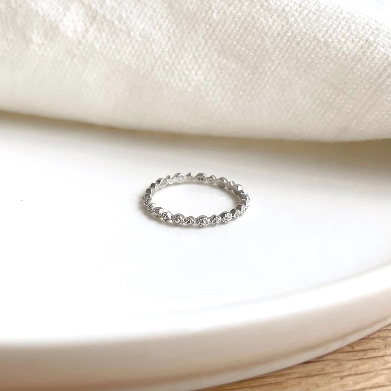 Bague "Wendy" argent
