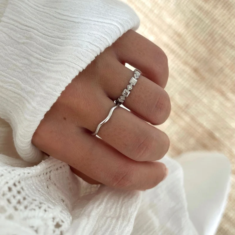 Bague "Alison" argent