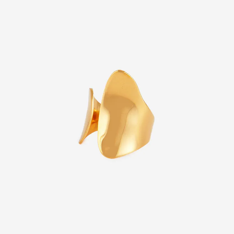 Bague asymétrique à la forme originale
