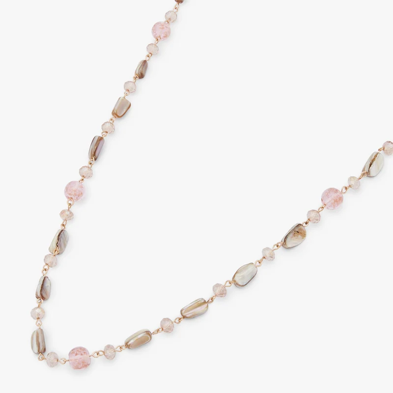 Collier sautoir perles nacrées
