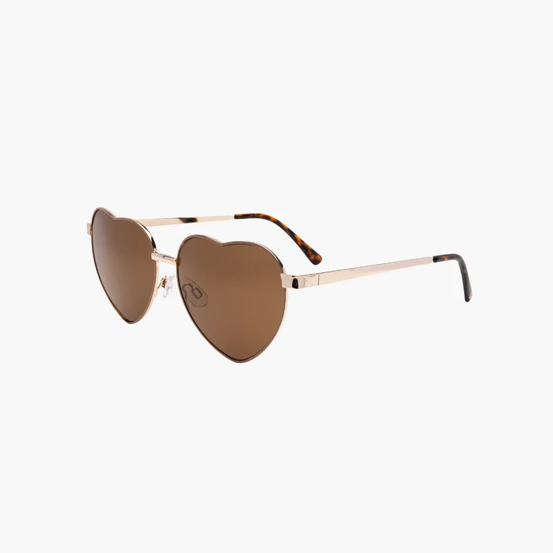 Lunettes de soleil forme cœur