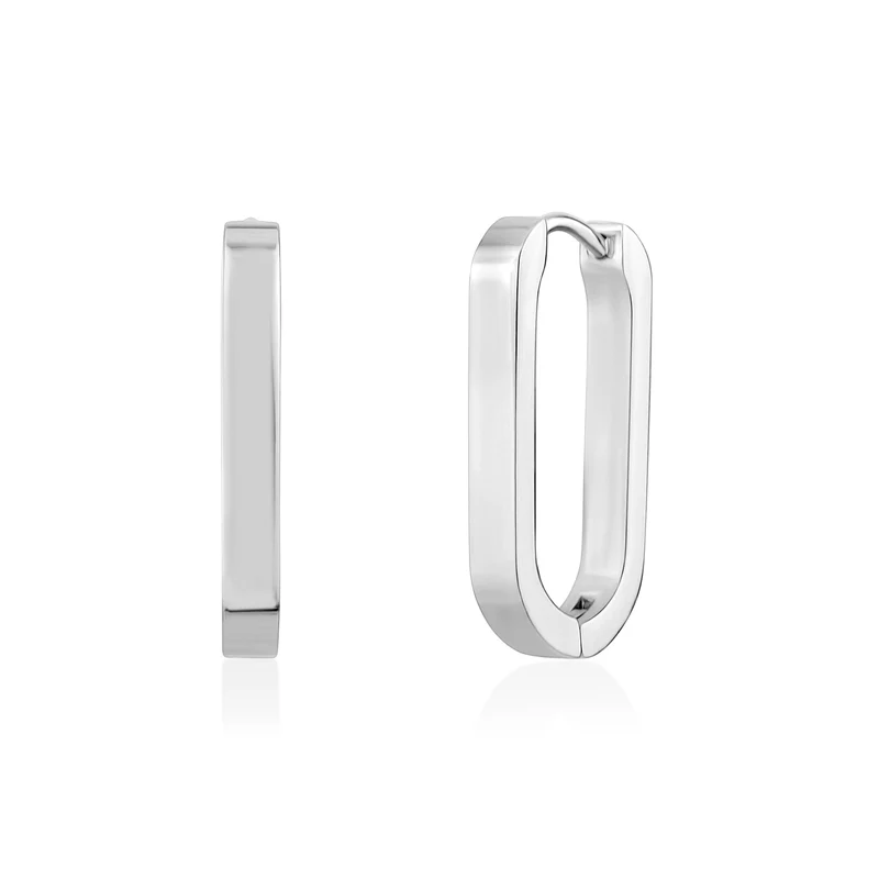 Boucles d'oreilles ovales 20MM