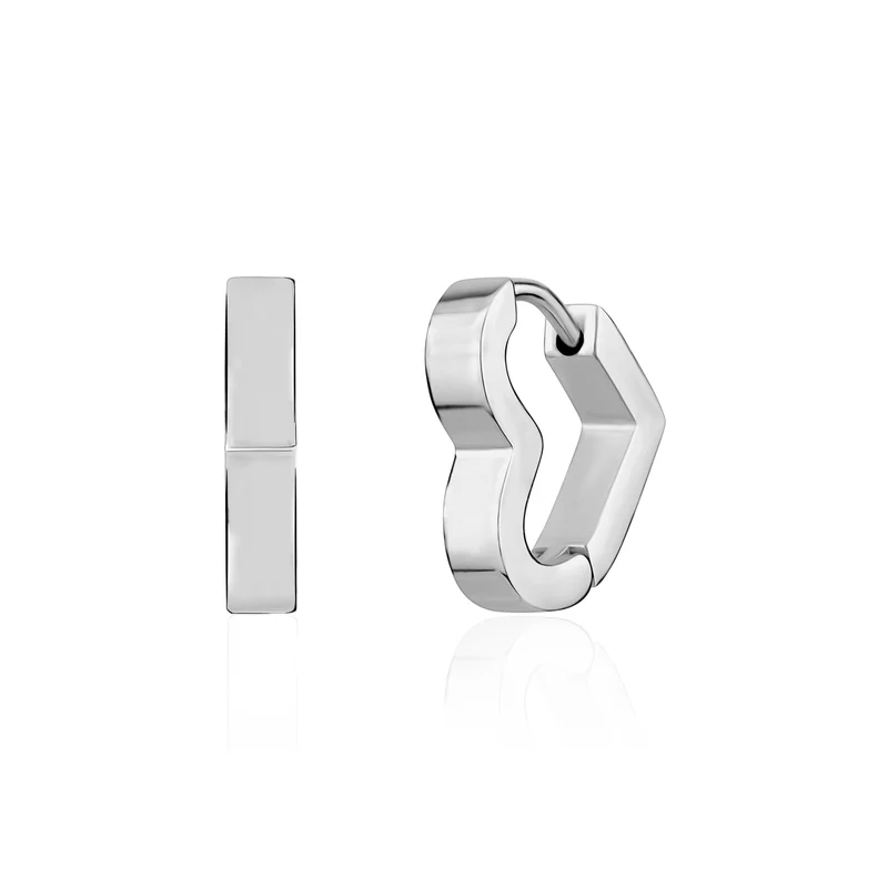 Boucles d'oreilles en forme de cœur