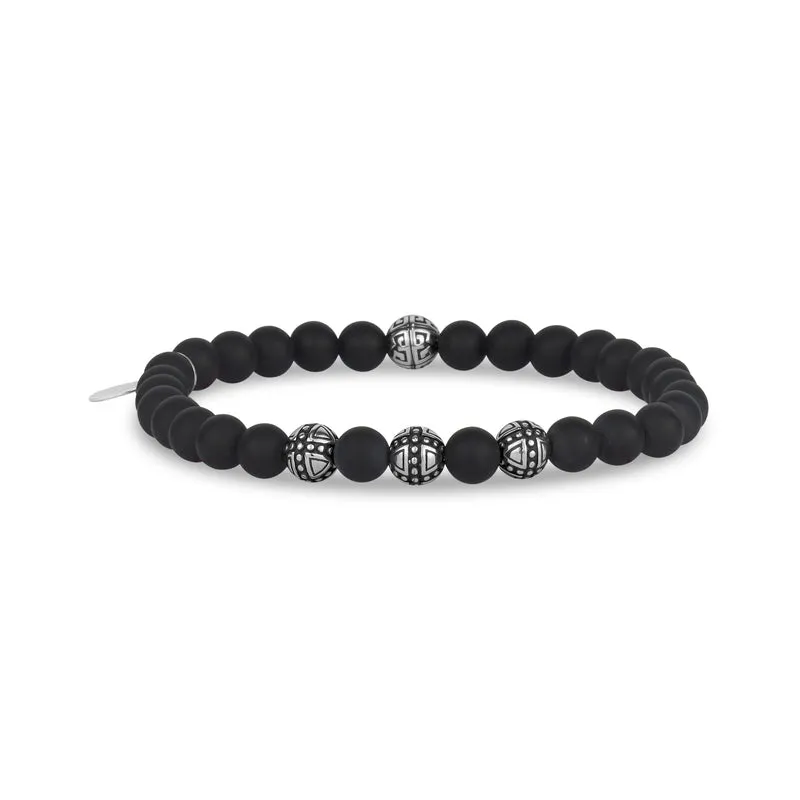 Bracelet de perles extensibles à trois voies 6mm
