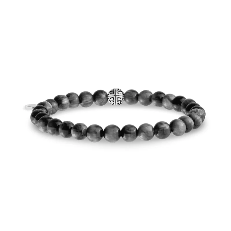 Bracelet de perles en oeil d'aigle 6mm