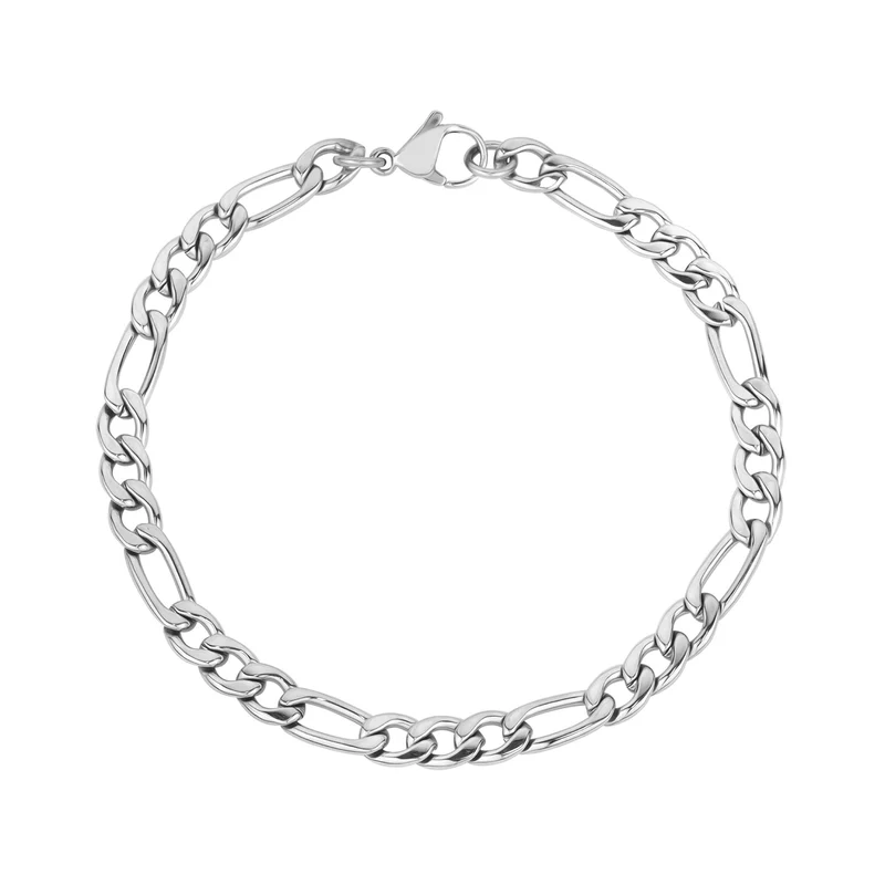 Bracelet à maillons Figaro de 5 mm