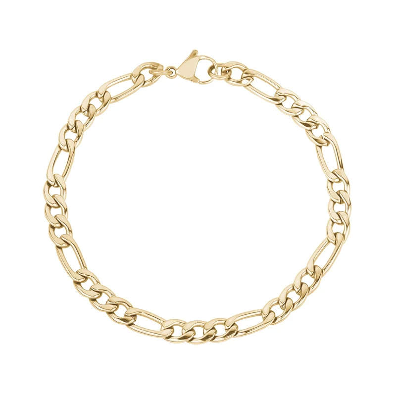 Bracelet à maillons Figaro de 5 mm