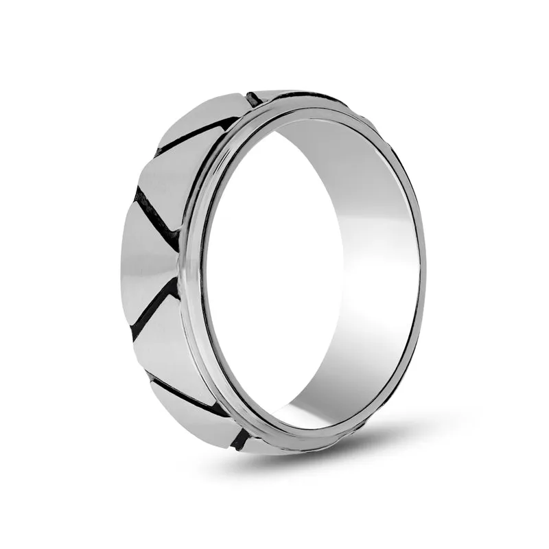 7mm Triangle Design Jonc