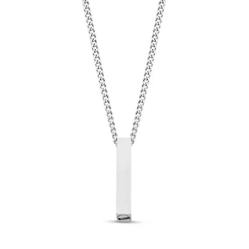 Pendentif urne bar rectangulaire mat