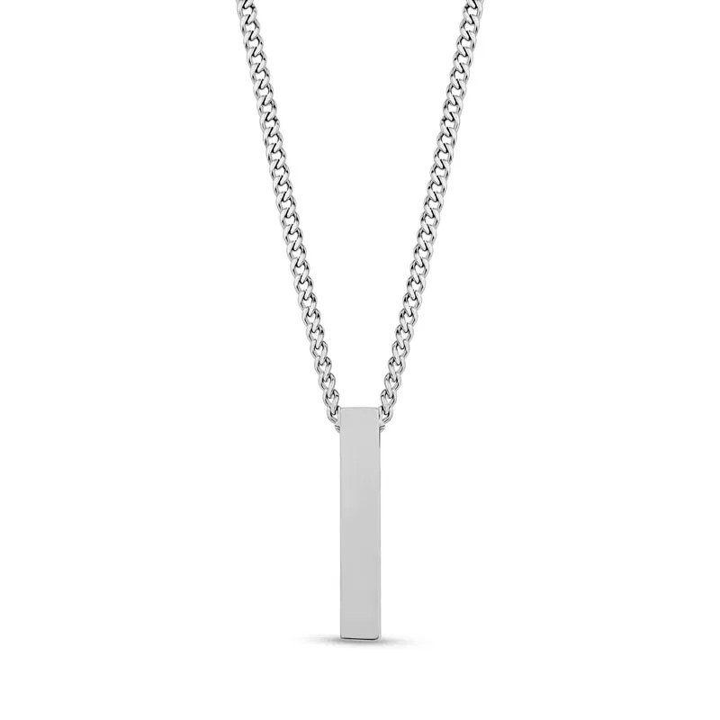 Pendentif urne bar rectangulaire mat