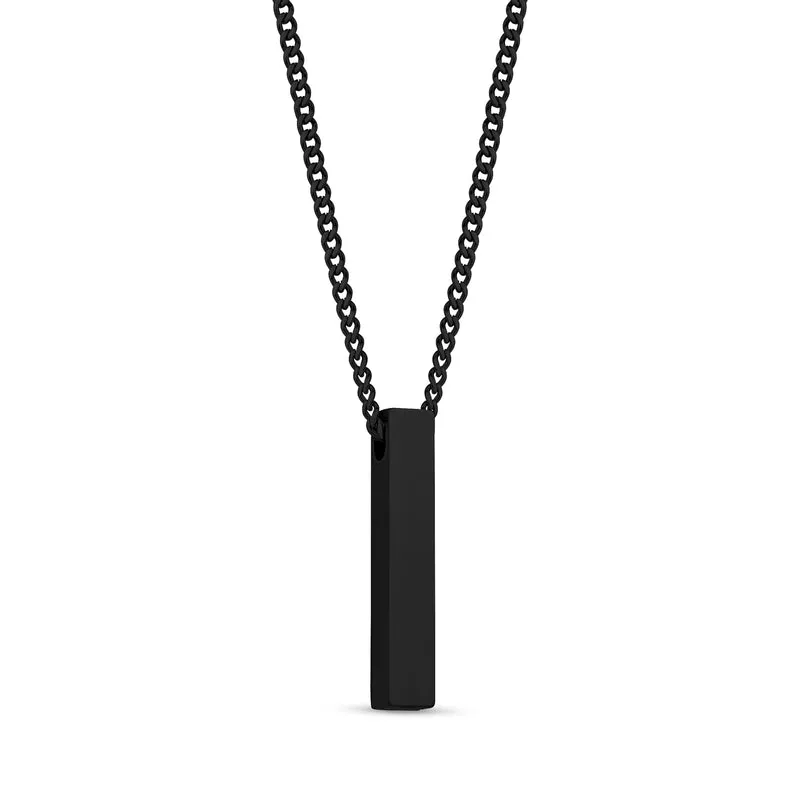 Pendentif urne bar rectangulaire mat