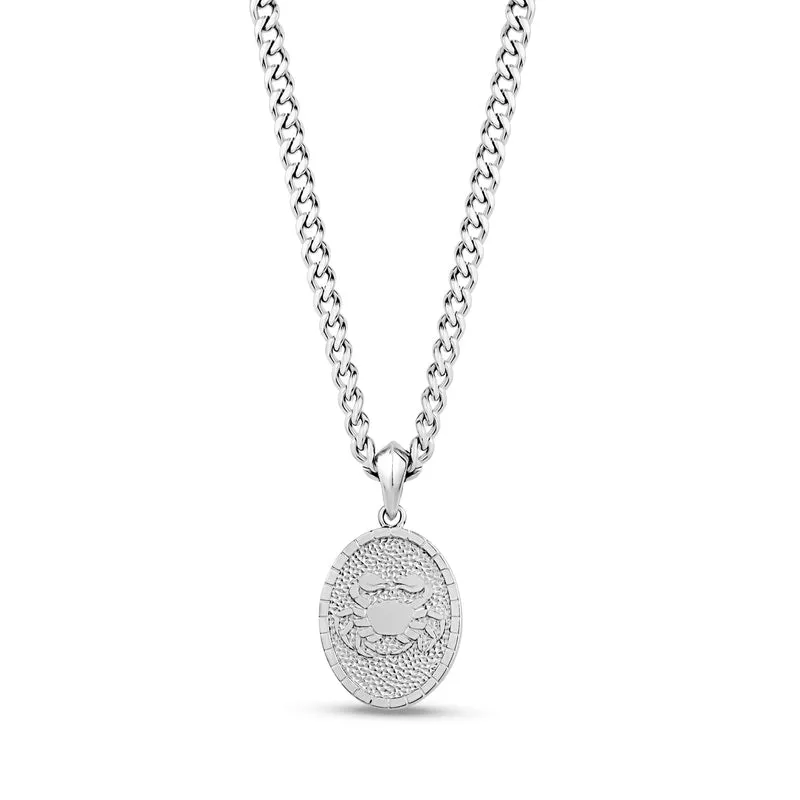 Pendentif ovale du zodiaque