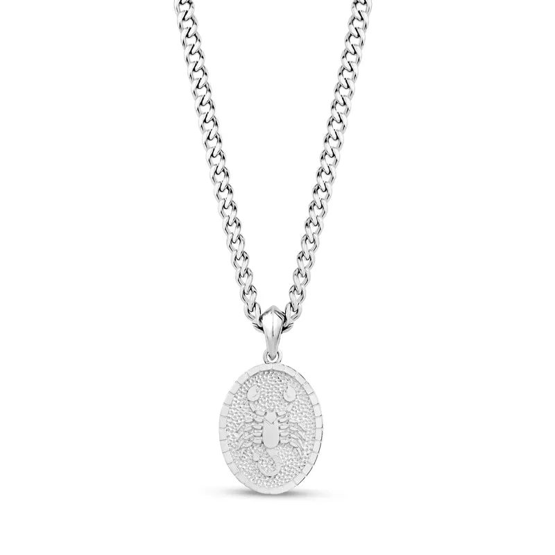 Pendentif ovale du zodiaque
