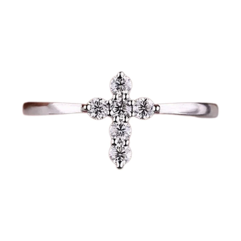 Bague Croix Argent