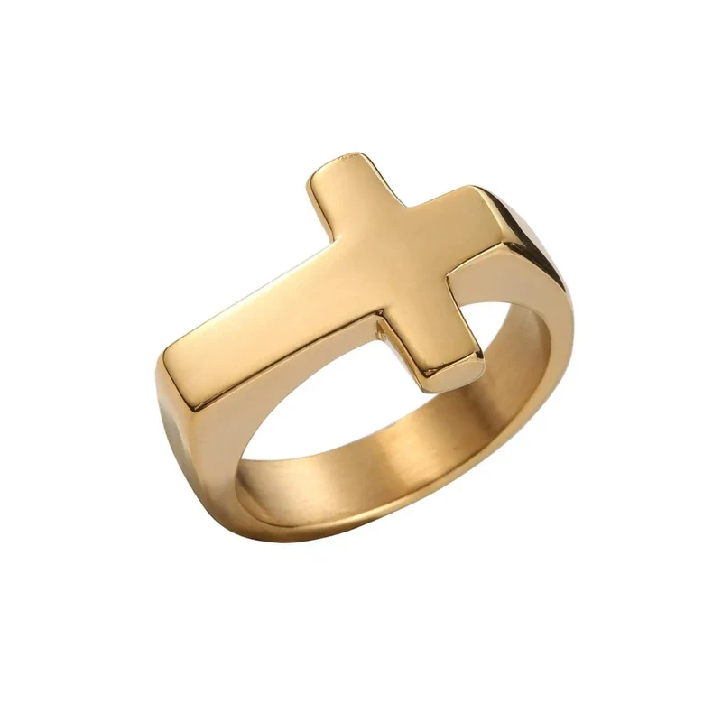 Bague Croix Homme