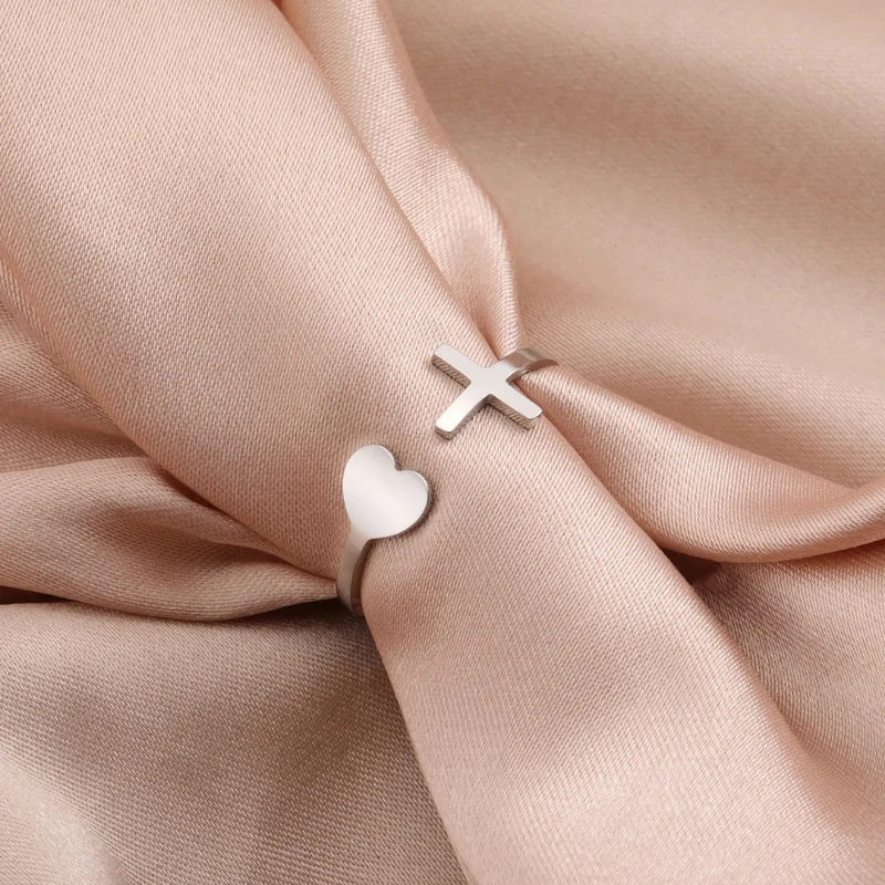Bague Croix Amour