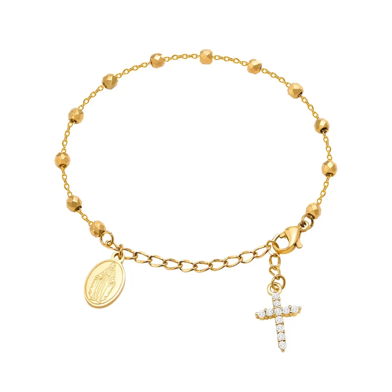 Bracelet Pendentif Croix