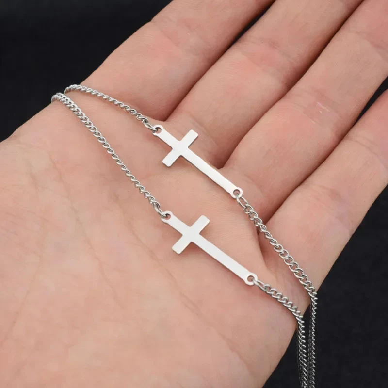 Double Bracelet Croix