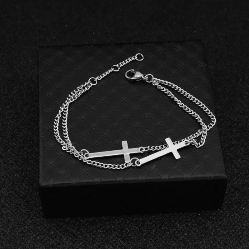Double Bracelet Croix