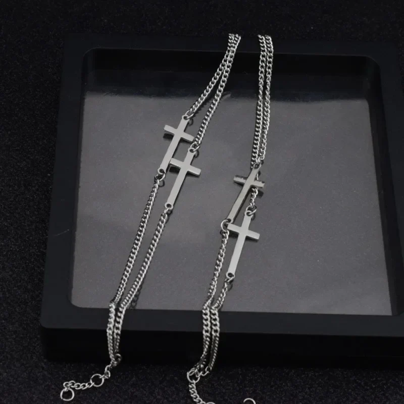 Double Bracelet Croix