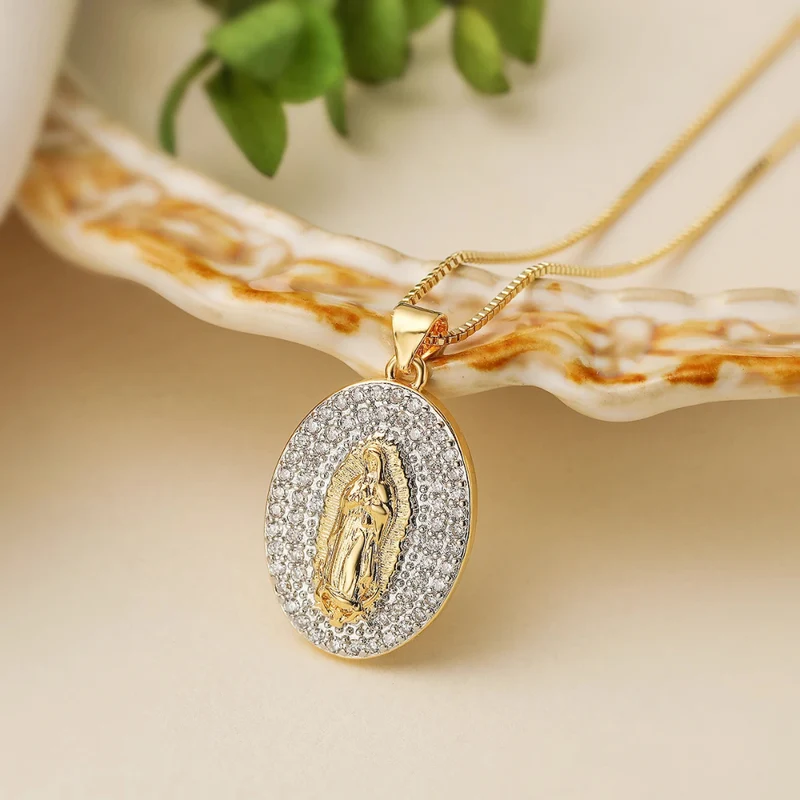 Collier Vierge Marie Design
